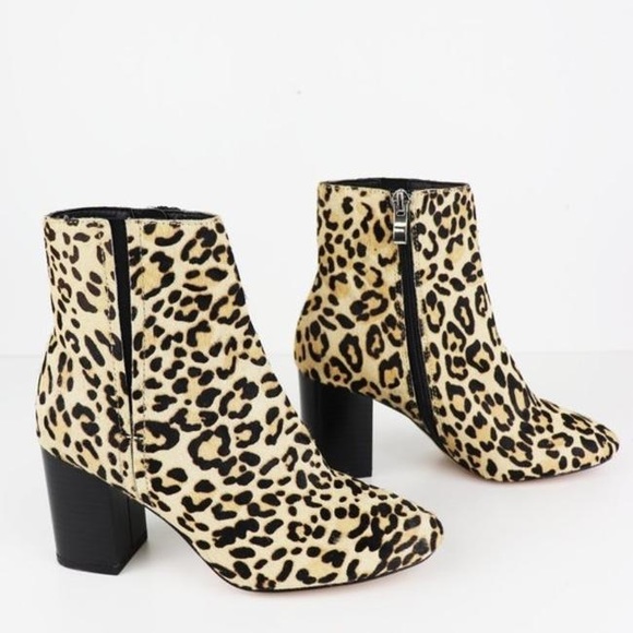 Halogen animal print booties - Picture 4 of 5